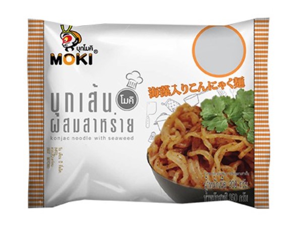 MOKI Konjac Noodle with Seaweed 200g